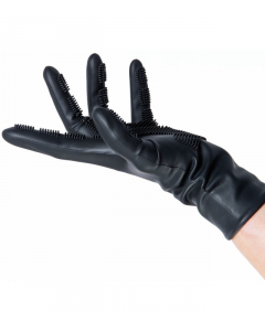 Silicone gloves for hair dyeing