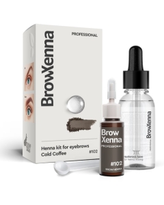 Antakių dažai BROWN Nr. 102 Cold Coffee 10 ml