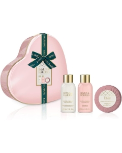 Baylis & Harding kūno priežiūros dovanų rinkinys Jojoba, Vanilla & Almond Oil Tin