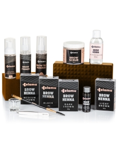 Belamu Brow Henna antakių dažų rinkinys PRO