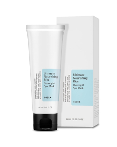 COSRX naktinė veido kaukė Ultimate Nourishing Rice Overnight Spa Mask 60 ml