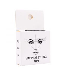 Pre-inked eyebrow mapping string 10 m