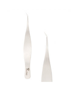 LashesFairy curved tweezers RTSE0014 12 cm