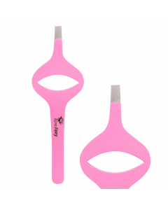 LashesFairy pink eyebrow tweezers