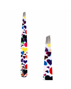 Lashes Fairy heart-printed eyebrow tweezers