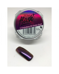 Semilac Flash 02 Violet Shell 0.5 g