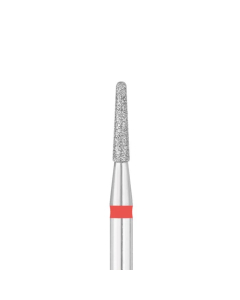 EXO deimantinis frezos antgalis, raudonas RED CONE ROUND 1.8 mm