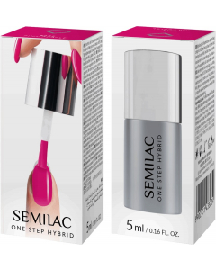 Semilac ilgalaikis gelis lakas One Step 3in1 5 ml