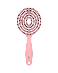 Ilū Ovalus plaukų šepetys Lollipop Candy Pink