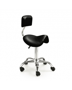 Cosmetology chair with backrest 82-97 cm
