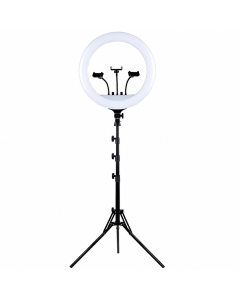 Kosmetologinės žiedinė LED Ring lempa 36 cm