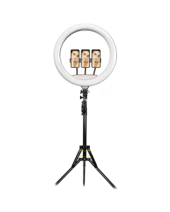 Kosmetologinė žiedinė LED lempa 45 cm