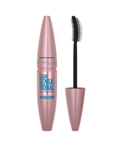 Maybelline atsparus vandeniui blakstienų tušas Lash Sensational Waterproof Black 9.5 ml