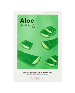 MISSHA lakštinė veido kaukė su alavijo ekstraktu Airy Fit Aloe 19 g
