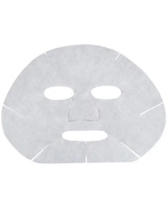 Neaustinė vienkartinė balta veido kaukė kosmetinėms procedūroms