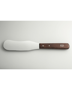 The stainless steel spatula wider with 24 cm curve