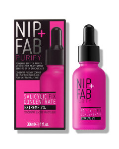 NIP+FAB Koncentruotas veido serumas su salicilo rūgštimi Salicylic Fix Concentrate 2% 30 ml