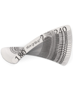 PANW lenktos nagų dildės 180/240 25 vnt.