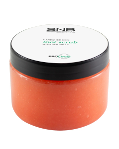 Foot scrub with sea salt 300 ml