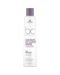 Schwarzkopf Bonacure giliai valantis šampūnas Clean Balance Deep Cleansing 250 ml