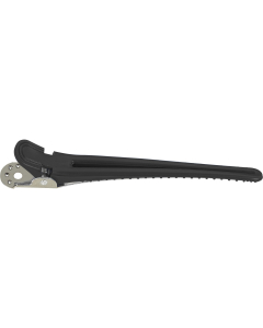 Sibel plaukų segtukai kirpėjoms 10 cm Basics Black 12 vnt.