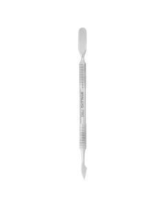 Double-sided metal cuticle pusher and remover PE-30/3