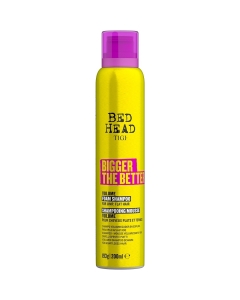 TIGI Bed Head plaukų apimtį didinantis šampūnas-putos Bigger The Better 200 ml