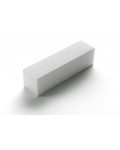 White four-sided file, roughness 240