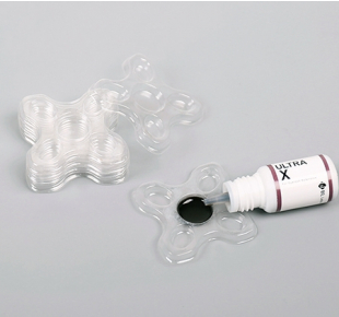 Palette for glue, plastic