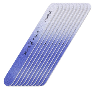 tiesi nagų dildė 180/240 10 vnt.