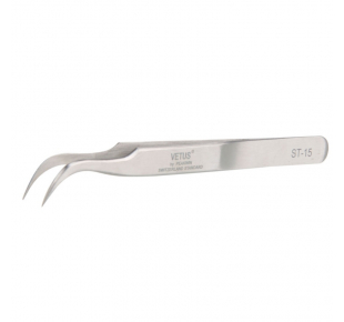 ST-15 curved tweezers