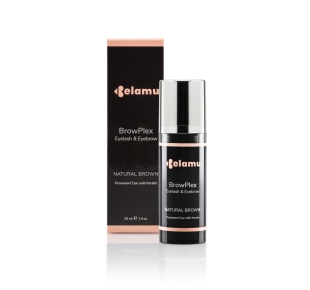 Belamu BrowPlex antakių ir blakstienų dažai su oksidantu 30 ml