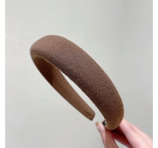 Belamu rudas plaukų lankelis Retro Brown