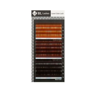 BL Laser Mink eyelashes D 0.20 MIX brown
