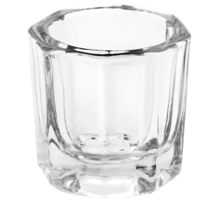 Glass Dish for Lash and Brow Tinting