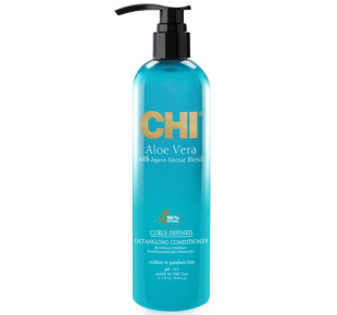 CHI Aloe Vera kondicionierius garbanotiems plaukams CURLS DEFINED 340 ml