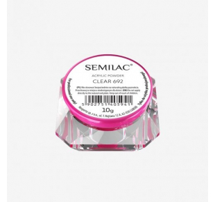 Semilac acrylic powder for nail art CLEAR 692 10 g