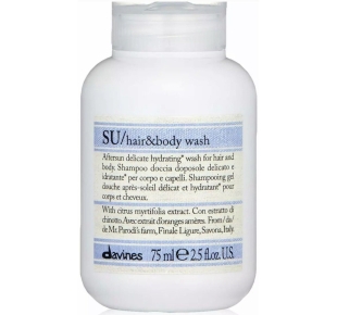 Davines plaukų ir kūno prausiklis SU 75 ml