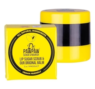 Dr. PawPaw lūpų šveitiklis ir balzamas Scrub & Nourish 16 g