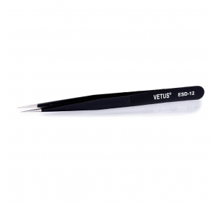 ESD-12 straight tweezers