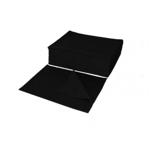Disposable towels black 70 x 50 cm 50 pcs.