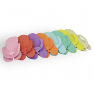 Disposable pink slippers 10 pcs.