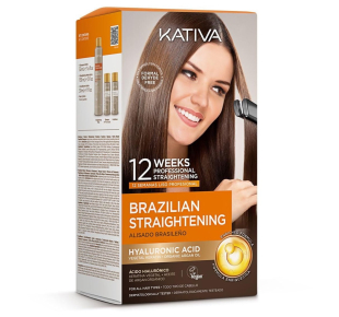 KATIVA braziliško plaukų tiesinimo rinkinys Alisado Brasileno Kit