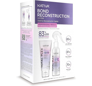 KATIVA plaukų atstatymo priežiūros rinkinys Total Plex Bond Reconstruction System