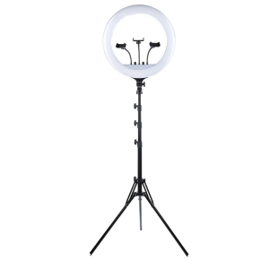 Kosmetologinė žiedinė LED lempa 45 cm