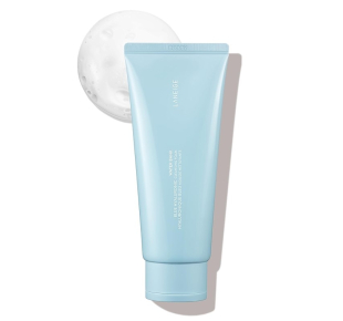 LANEIGE putojantis veido prausiklis Water Bank Blue Hyaluronic Cleansing Foam 150 g