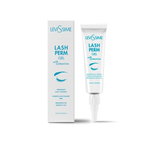 Levissime gelis blakstienų ir antakių laminavimui su cisteaminu Lash Perm Gel 15 ml