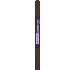 Maybelline dvigubas antakių pieštukas Express Brow Satine Duo 05 Black Brown