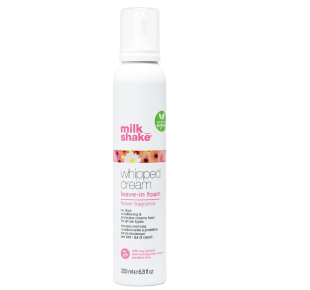 MilkShake kondicionuojančios plaukų putos Whipped Cream Flower Leave-In Foam 200 ml