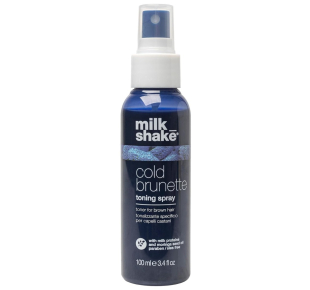 MilkShake tonuojantis purškiklis rudiems plaukams Cold Brunette Toning Spray 100 ml